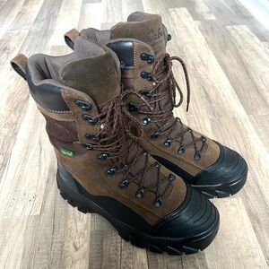 Cabela’s Men’s Brown Dry-Plus Thinsulate Insulation Heavy Duty Work Boots 11 D